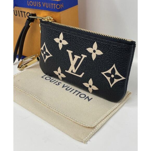 Louis Vuitton Cles Key Pouch BiColor Empreinte Leather - Picture 5 of 9